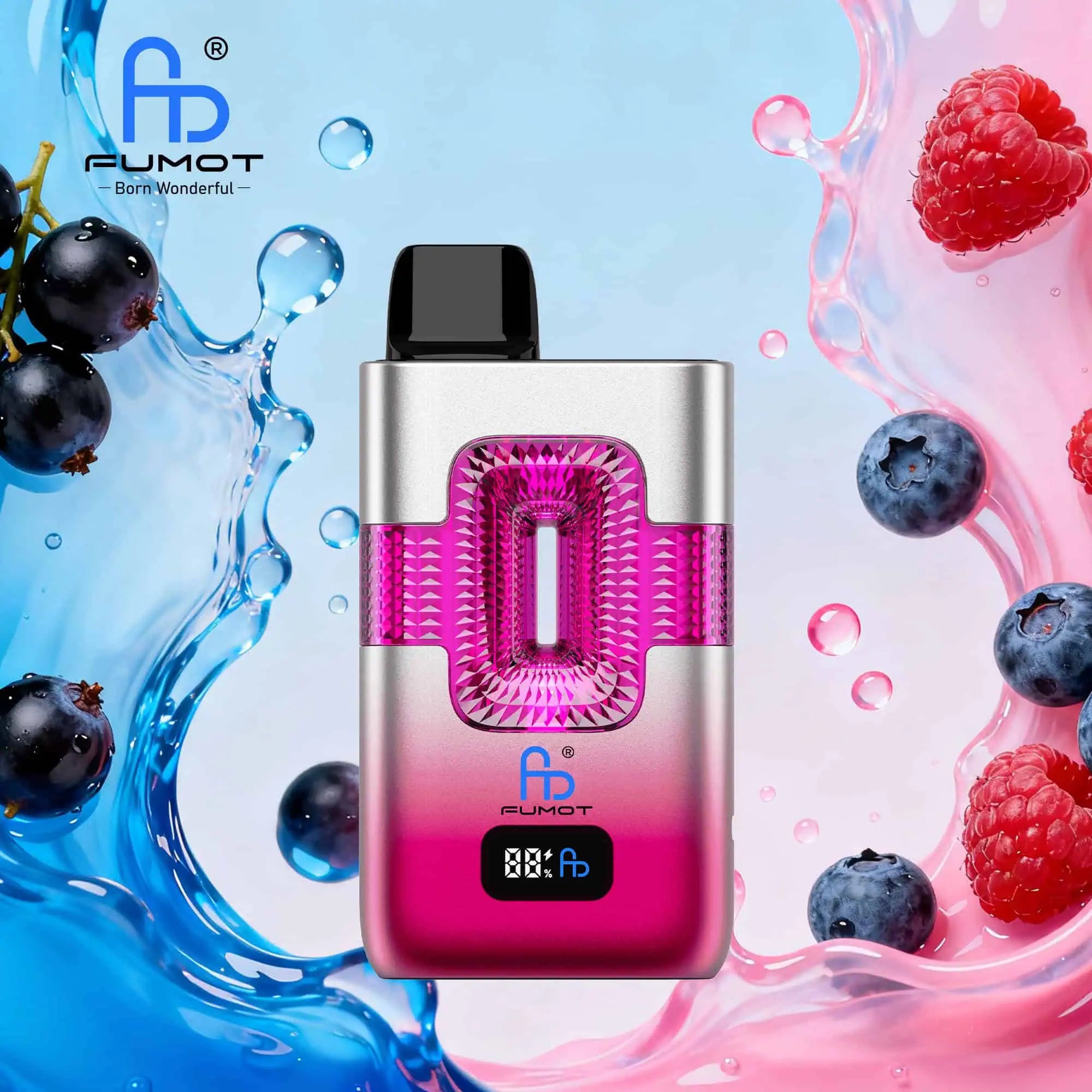 FUMOT Tornado ECO 2 In 1 50K 50000 Puffs Disposable Vapes Black Mamba&Mr Blue/EUROVAPEPRO