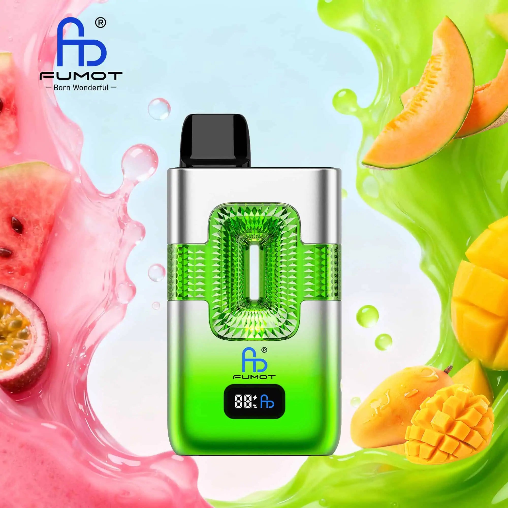 FUMOT Tornado ECO 2 In 1 50K 50000 Puffs Disposable Vapes Lady Killer&Love 66/EUROVAPEPRO