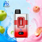 FUMOT Tornado ECO 2 In 1 50K 50000 Puffs Disposable Vapes Sour Apple&Juicy Peach-EUROVAPEPRO