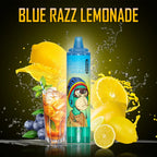 FUMOT Tornado RandM 15000 puffs Disposable Vape Blue Razz Lemonade-EUROVAPEPRO