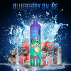 FUMOT Tornado RandM 15000 puffs Disposable Vape Blueberry On Ice-EUROVAPEPRO