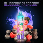 FUMOT Tornado RandM 15000 puffs Disposable Vape Blueberry Raspberry-EUROVAPEPRO