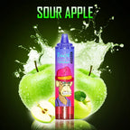FUMOT Tornado RandM 15000 puffs Disposable Vape Sour Apple-EUROVAPEPRO