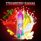 FUMOT Tornado RandM 15000 puffs Disposable Vape Strawberry Banana-EUROVAPEPRO