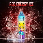FUMOT Tornado RandM 15000 puffs Disposable Vape Red Energy Ice-EUROVAPEPRO