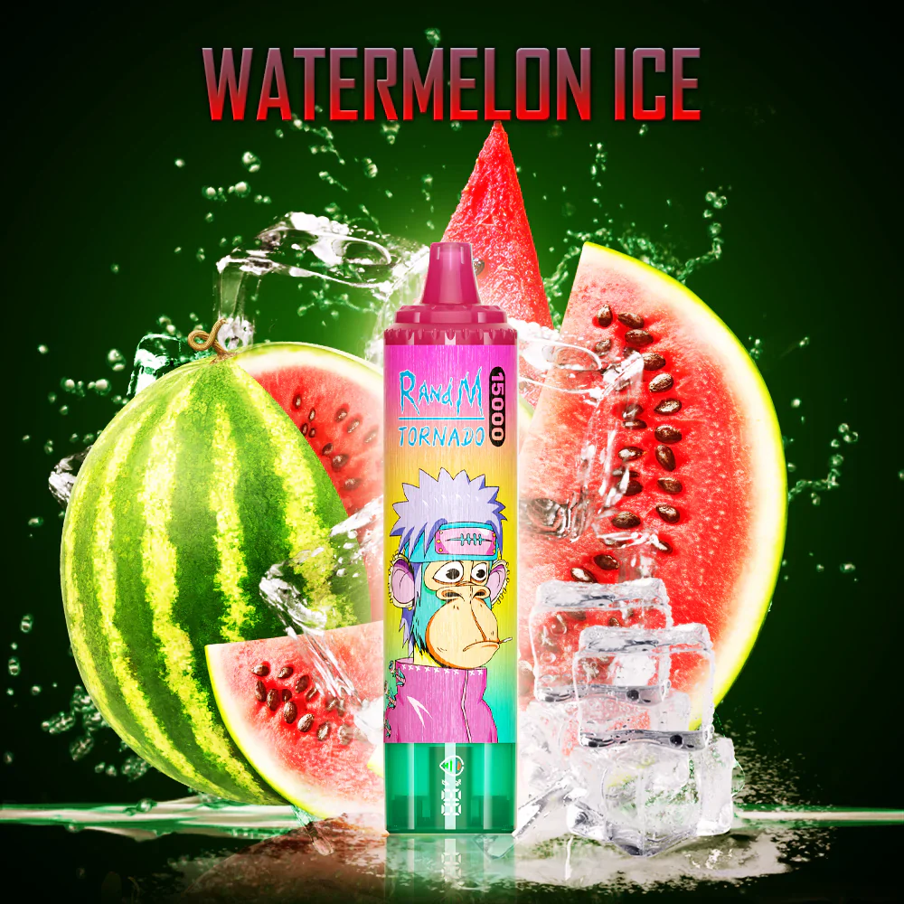 FUMOT Tornado RandM 15000 puffs Disposable Vape Watermelon Ice-EUROVAPEPRO