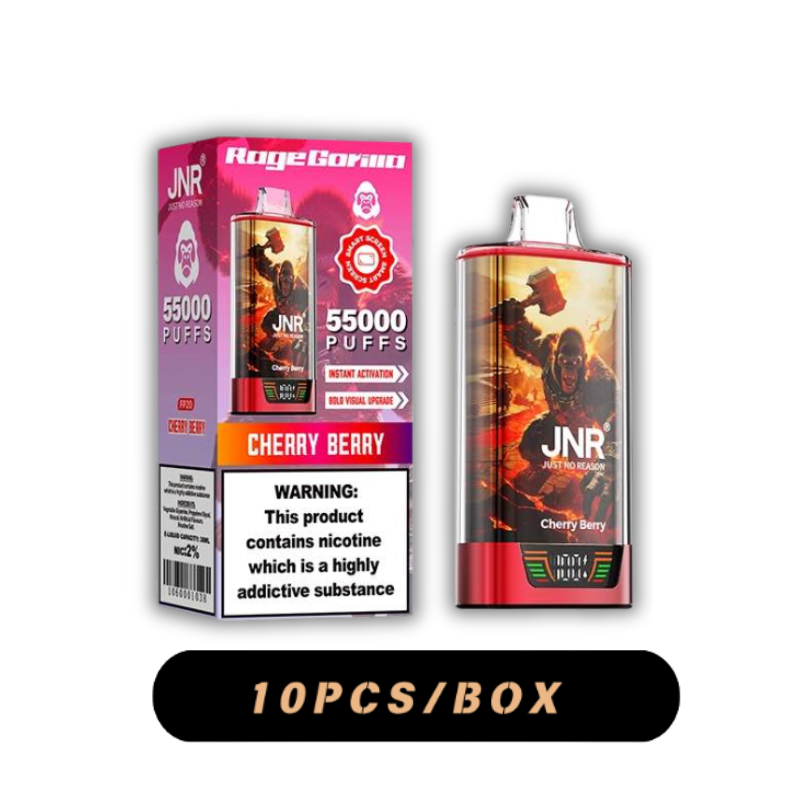 JNR Rage Gorilla 55000 Puffs Disposable Vape