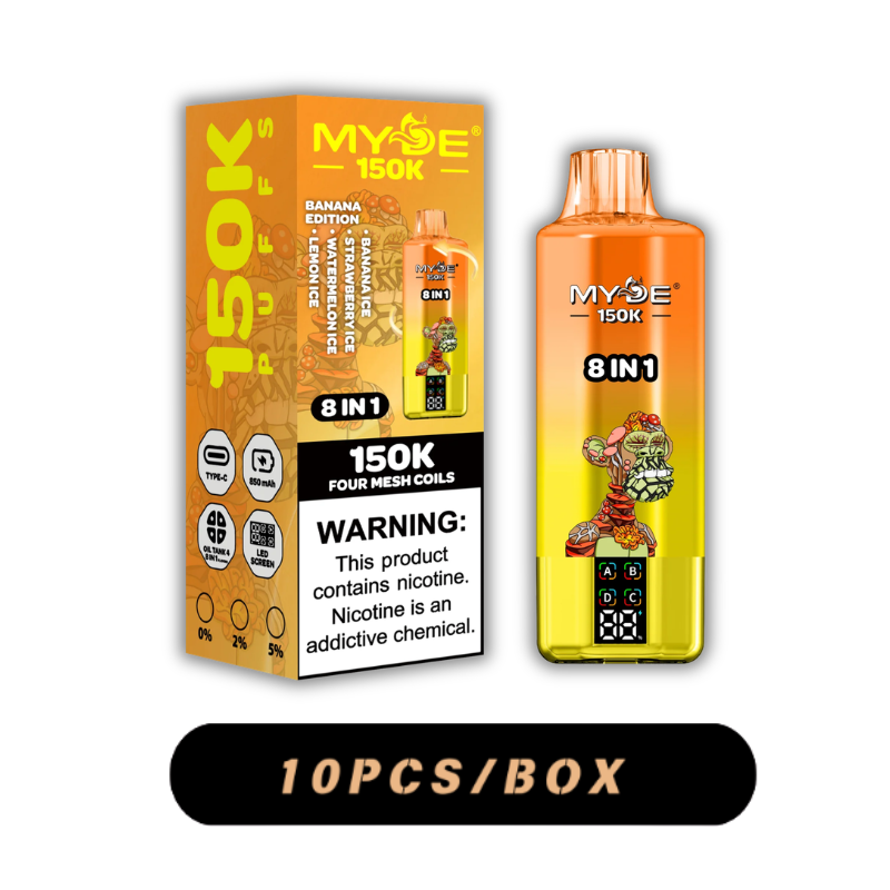 MYDE 150K 8 In 1 Disposable Vape