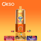 OKSO 3in1 70000 70K PuffsDisposable Vape Strawberry Watermelon Plneapple Ice Strawberry Grape EuroVapepro