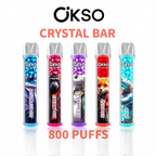 OKSO Crystal Bar 800 Disposable Vape 2ml E-liquid-EUROVAPEPRO