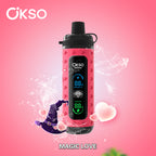 OKSO Shisha Max 40000 40K Puffs Disposable Vape Magic Love EuroVapePro