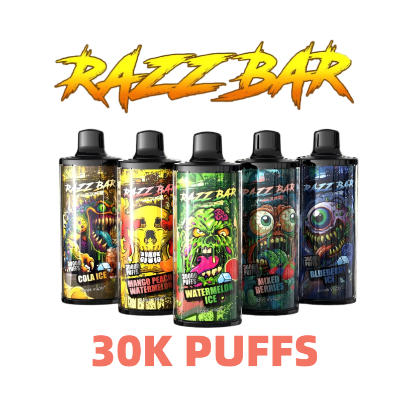 RAZZ Bar 30000 Puffs Adjustable Airflow 30k Puffs Disposable Vape/EUROVAPEPRO