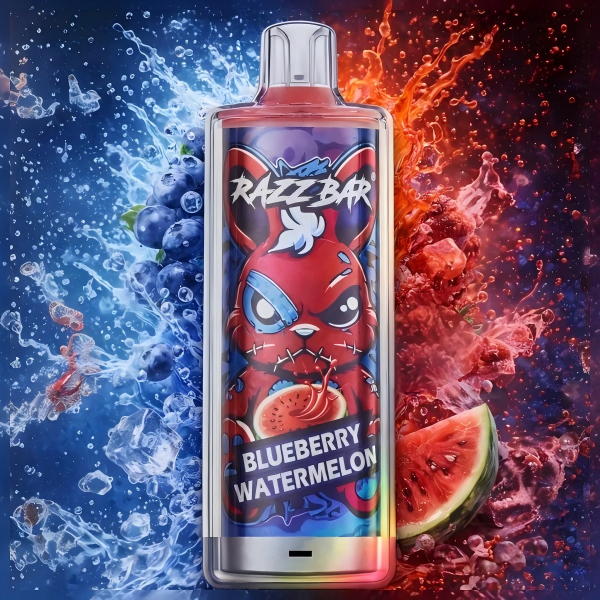 Razz Bar 60K 60000 Puffs Crystal blueberry watermelon Disposable Vape EU Warehouse/eurovapepro