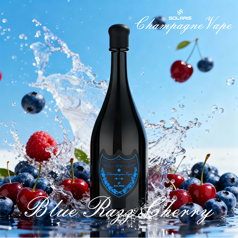 TEQUILA/HUMO AZUL Champagne 2% Nic 30000 Puffs Blue Razz Cherry /Eurovapepro