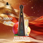 TEQUILA /HUMO AZUL Don Leon 1942 Bottle Design 30000 Puffs 2% Nic Red Peach Champagne Disposable Vape /eurovapepro