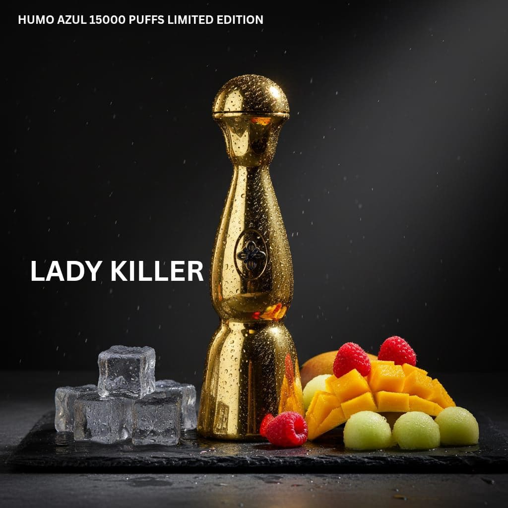TEQUILA/HUMO AZUL Limited Edition 15000 Puffs 2% Nic (Gold)