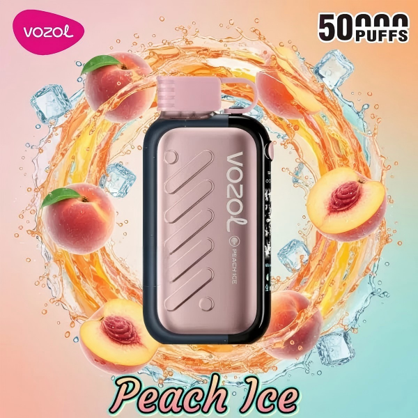 VOZOL Gear Ice&sweet 50000 Puffs Disposable Vape Peach Ice-Eurovapepro