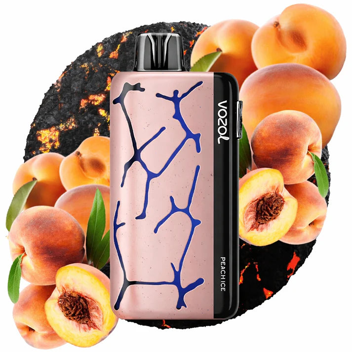 VOZOL Neon 45K Puffs  Peach Ice/Eurovapepro