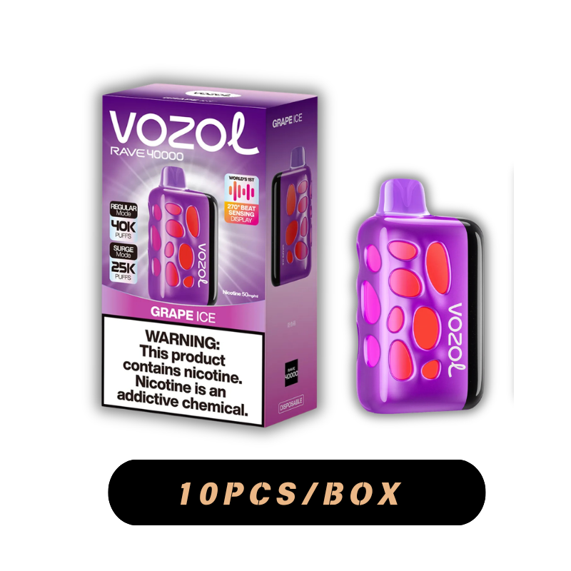 VOZOL RAVE 40000 Puffs Disposable Vape -eurovapepro