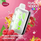 VOZOL RAVE 40000 Puffs Disposable Vape Peach Raspberry Lemonade Instock EU Warehouse /EUROVAPEPRO