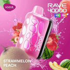 VOZOL RAVE 40000 Puffs Disposable Vape Strawberry Peach Instock EU Warehouse /EUROVAPEPRO