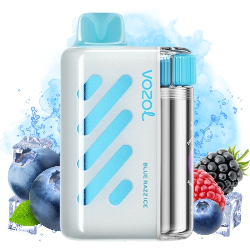VOZOL Vista 40k Puffs Blue Razz Ice/Eurovapepro