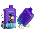 WASPE Fihp 40K Puffs 2 In 1 Mixed Berries & Double Apple Ice Disposable Vape Dual Flavors Vape