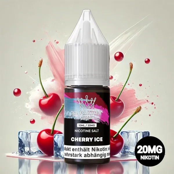 AL Fakher E-liquid 10ml 20mg Nicotine Salt-cherry ice/eurovapepro