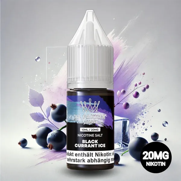 AL Fakher E-liquid 10ml 20mg Nicotine Salt-black currant ice