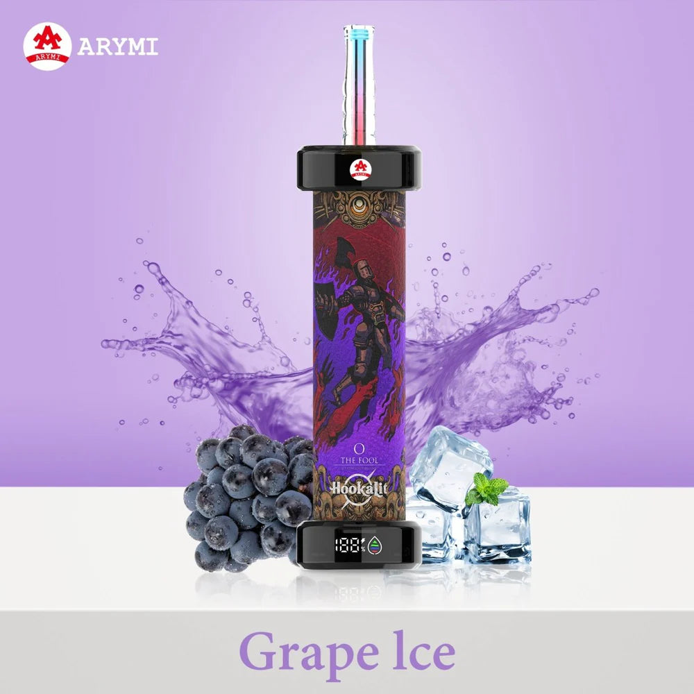 ARYMI Hookalit 40000 Puffs Disposable Vape Grape Ice-EUROVAPEPRO