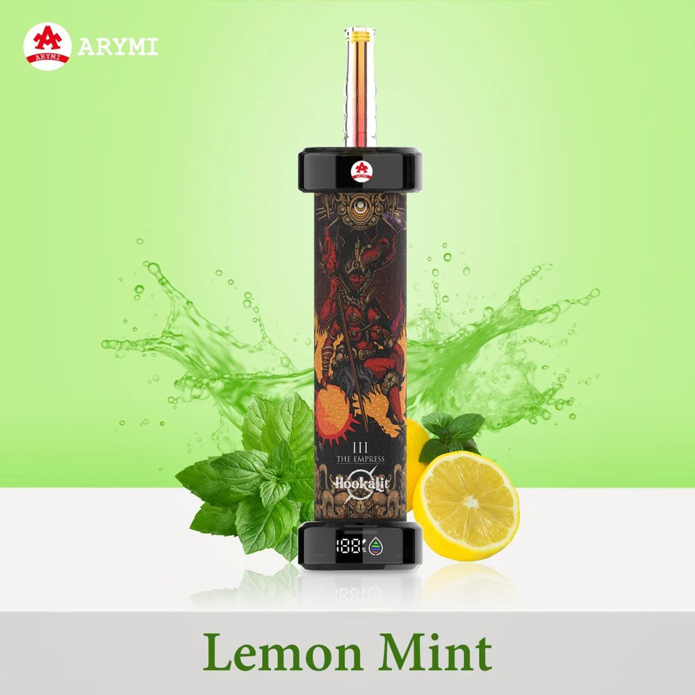 ARYMI Hookalit 40000 Puffs Disposable Vape Lemon Mint-EUROVAPEPRO