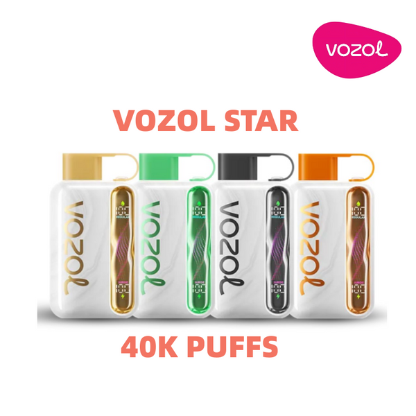 VOZOL Star Kit 40000puff Smart Screen Disposable Vape 5% Nic