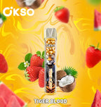 OKSO Crystal Bar 800 Disposable Vape Tiger Blood-EUROVAPEPRO