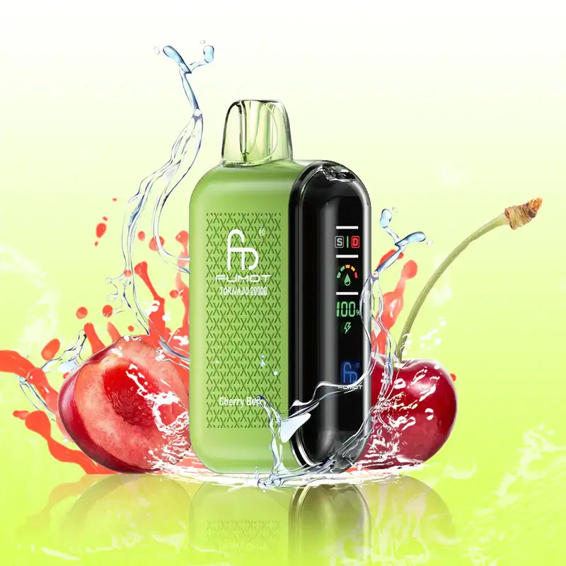 FUMOT RandM Tornado 20000 Puffs Disposable Vape-Cherry Berry-EUROVAPAEPRO