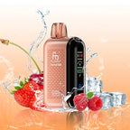 FUMOT RandM Tornado 20000 Puffs Disposable Vape-Strawberry Raspberry Cherry Ice-EUROVAPAEPRO