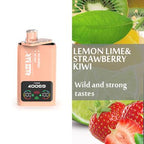Razz Bar 40000 Puffs – Dual-Flavor Vape Kit Lemon Lime &Strawberry Kiwi 2 In 1 Disposable Vape/eurovapepro