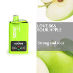 Razz Bar 40000 Puffs – Dual-Flavor Vape Kit  Love 66&Sour Apple 2 In 1 Disposable Vape/eurovapepro