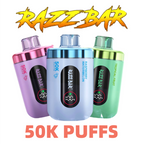 RAZZ Bar Smart LED Screen 50000 Puffs Disposable Vape Instock EU Warehouse