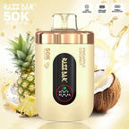 RAZZ Bar Smart LED Screen 50000 Puffs pineapple coconut Disposable Vape Instock EU Warehouse/eurovapepro