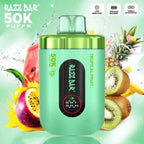 RAZZ Bar Smart LED Screen 50000 Puffs tropical fruit Disposable Vape Instock EU Warehouse/eurovapepro