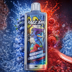 Razz Bar 60K 60000 Puffs Crystal blueberry sour raspberry Disposable Vape EU Warehouse/eurovapepro