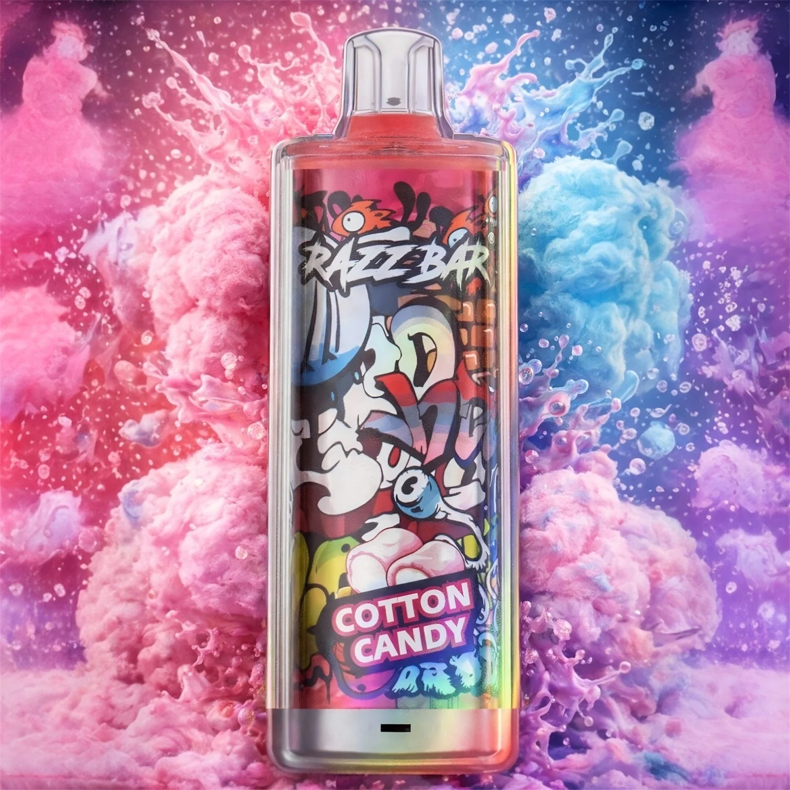 Razz Bar 60K 60000 Puffs Crystal cotton candy Disposable Vape EU Warehouse/eurovapepro